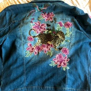 Embroidered Jean Jacket